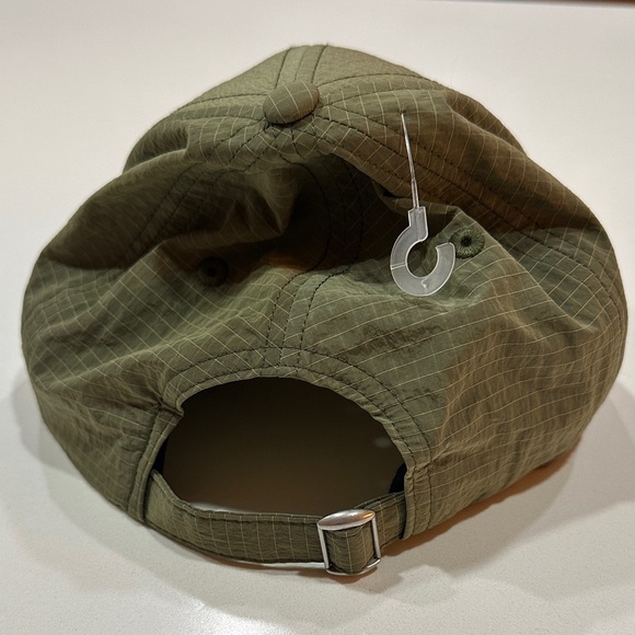 Hunter RipStop Grid Pattern Olive Baseball Cap O/S - Picture 2 of 4